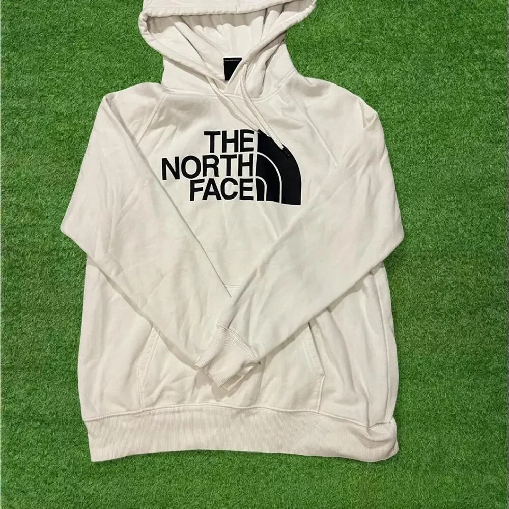 The-north-face Men's White and Cream Hoodie